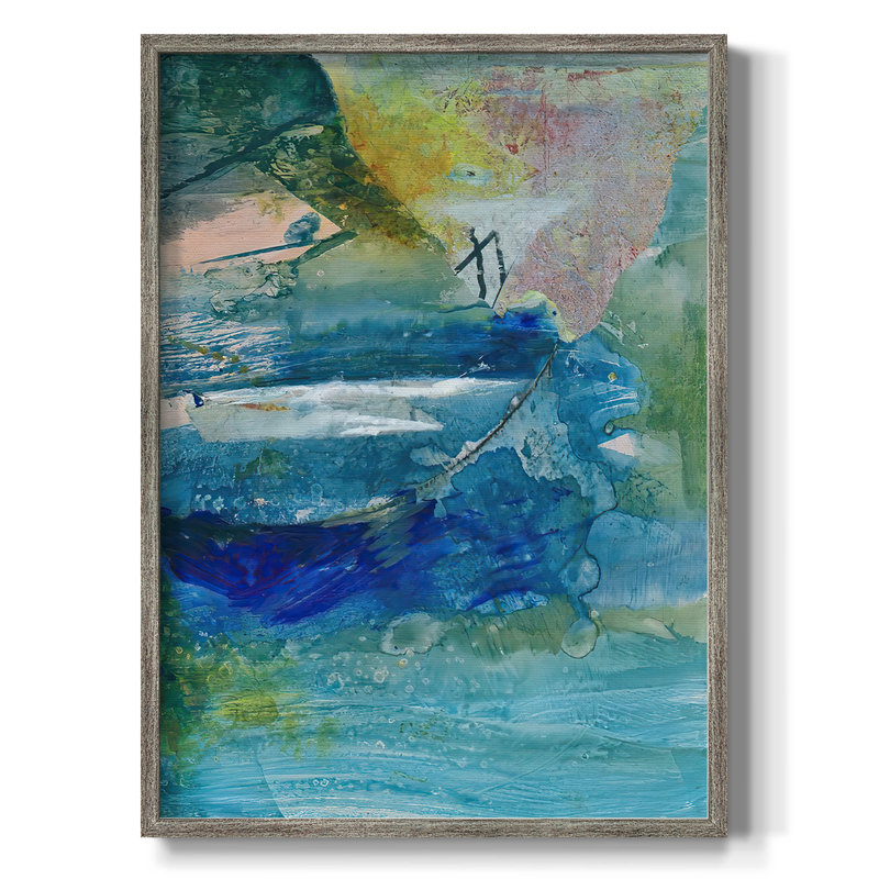 Spring Winds VII Framed Print - Solid Wood, 30" H x 24" W