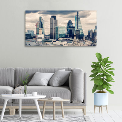 Skyscrapers - No Frame Print on Glass