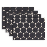 Loop And Dot 100% Cotton Polka Dots Rectangle