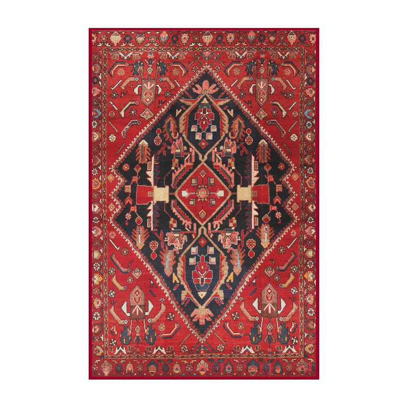 Oriental Indoor Rug, Rectangle 2' x 4'