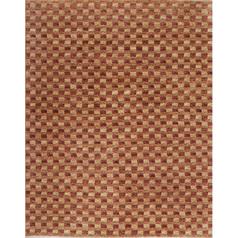 Textures Handmade Wool Area Rug, Rectangle 6' x 9'