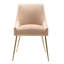 Fauteuil d'appoint en velours Koblas-1977305727