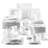 Mario Ceramic Dinnerware Set 60 Piece - Service for 12