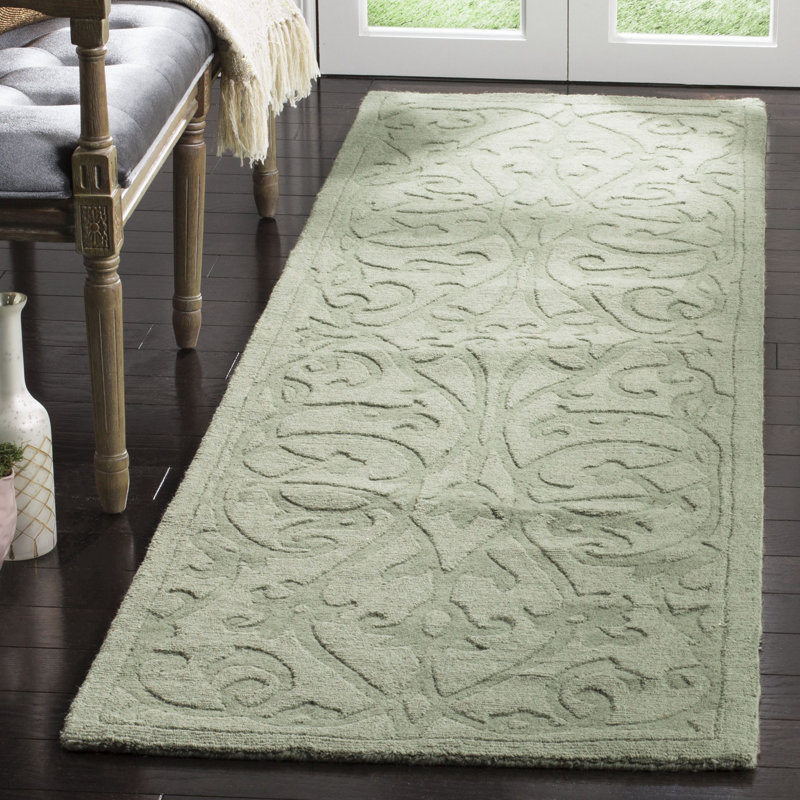 Montreal Hand Loomed Wool Abstract Rug, Runner 2'3" x 8'