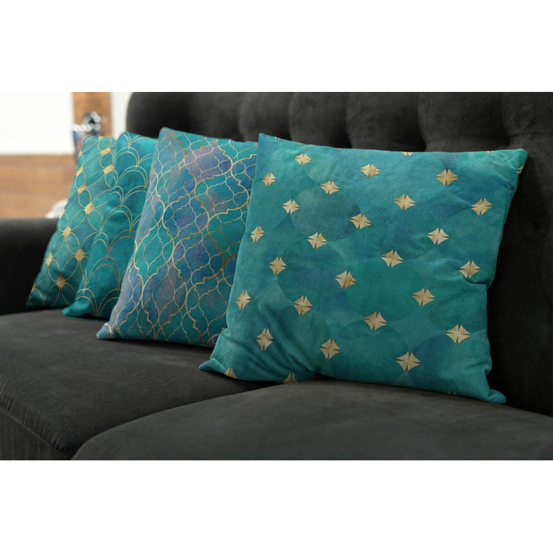 Ensemble de housse de coussin 4 pièces, 18" x 18"