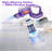 Aten Cordless Vacuum, 24KPa Powerful Suction Quiet Lightweight 4 in 1 Stick Vacuum Cleaner X8