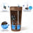 Tall Self-Watering Planters for Outdoor Plants, 24 Inch Round Planter Pots with Drainage Holes for Indoor Outdoor Garden & Patio-1218826383