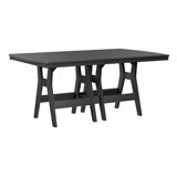 Berlin Gardens Harbor Natural Brazilian Walnut 72″ Rectangular Dining Table