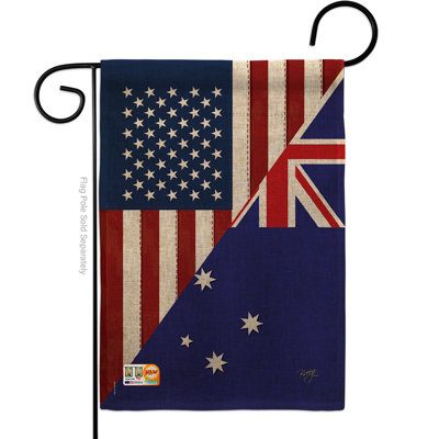 Double Sided 18.5 in. H x 13 in. W Polyester Garden flag