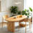 55.12"-70.87"Modern Extendable Dining Table with removable extension leaves,Mid-century modern style home table,Suitable for dining rooms, kitchens, and living rooms-967414270