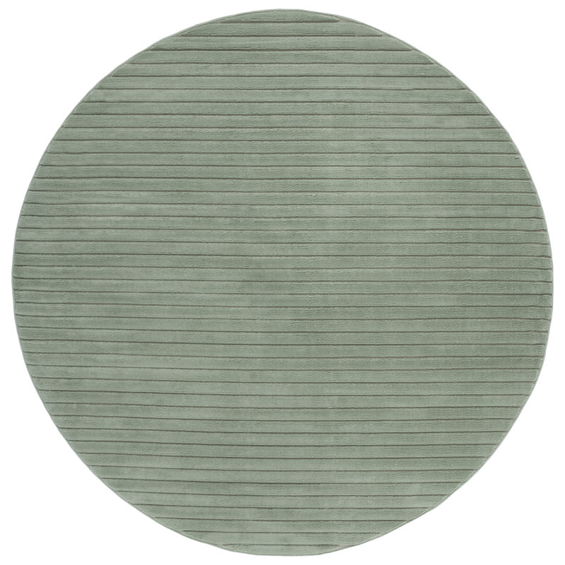Alis Geometric Area Rug, Round 201 X 201cm