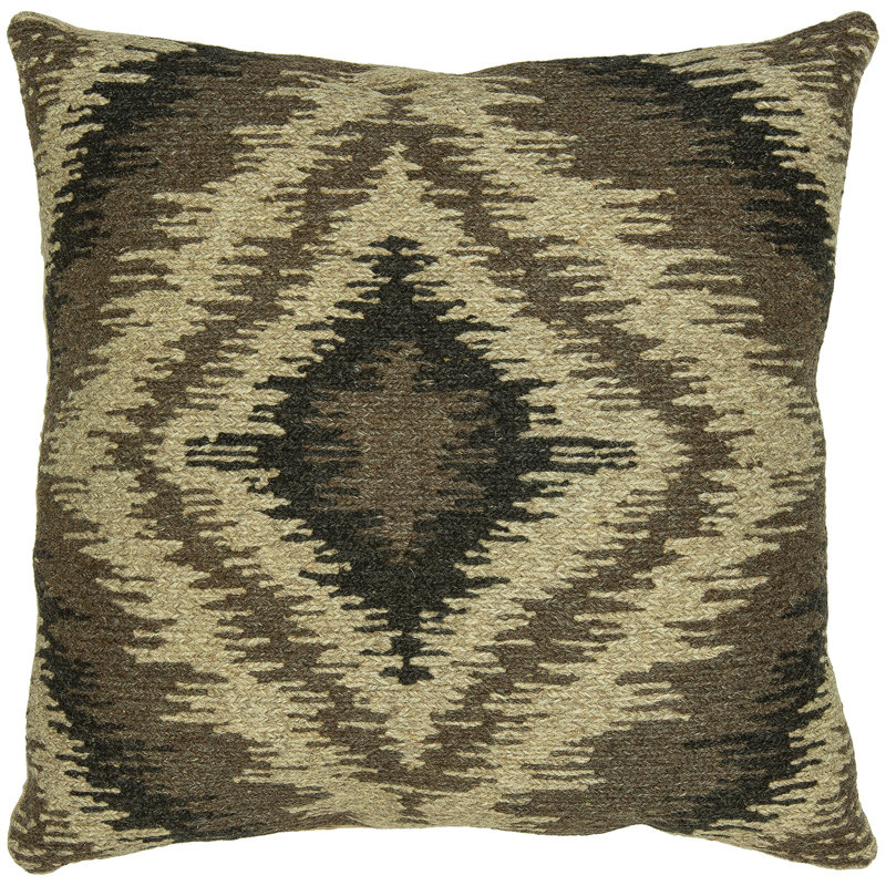 Pebble Wool Square Pillow Cover & Insert