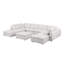 Canapé modulaire avec méridienne 9 pièces Mantua