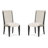 Extendable Trestle Dining Table With 4 Side Chairs 2 Upholstered Side Chairs Sideboard And Display Cabinet-97789902