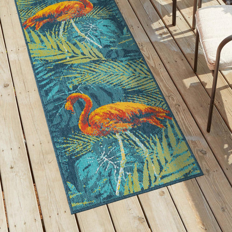 Tapis d'extérieur intérieur / extérieur Coastal, Tapis de couloir 2 pi x 6 pi 1 po