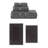 Bublitz Classy Bath Mat 100% Soft Cotton Bath Towel Set & Bath Rug-102445826-102445831