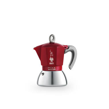 New Bialetti 107 Moka Express 2 Cup Stovetop Silver Coffee Espresso Maker