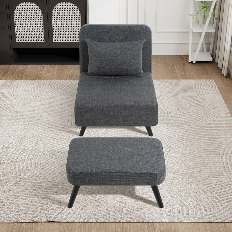 Méridienne pliable Modern, Gris