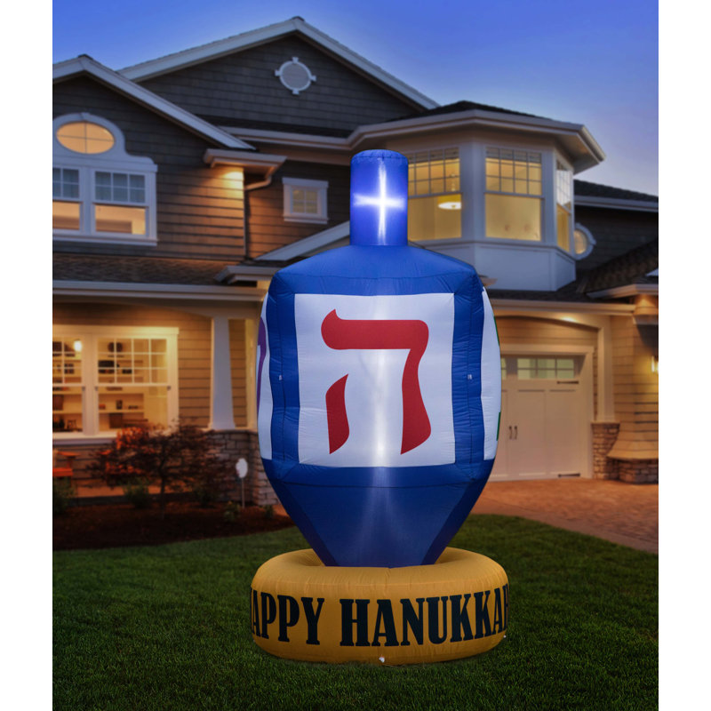 Gonflable de cour dreidel