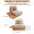 One Seater 43.31 Inch Tufted Upholstered Sofa with Armrest Cushions