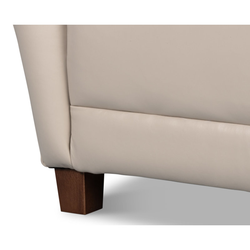 Lombard Club Chair, Crystal White