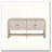 console table with Woven Wood Slats-1600025159