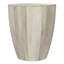 Elmbrook 21"W Solid Mango Wood Modern Drum End Table-1048308295