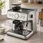 Machine à espresso de 15 bars avec broyeur intégré, contrôle PID et mousseur à lait