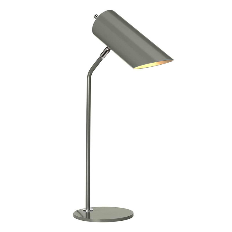Offerman Metal Table Lamp, Dark Grey