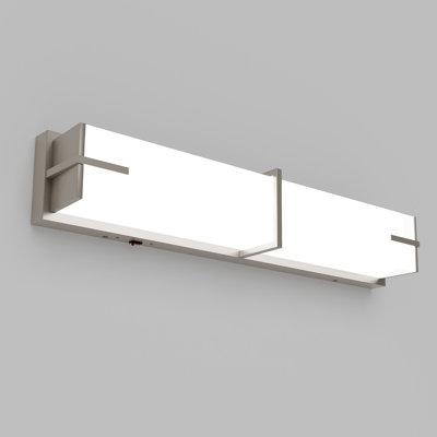 24-Inch LED Modern Bathroom Vanity Light Fixture - 25W Linear Wall Light Bar