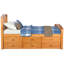 Lit standard avec rangement Hingham-43726130