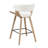 Binni 26.97" Boucle Upholstered Counter Bar Stool With Solid Wood Frame (Set of 4)-116571848