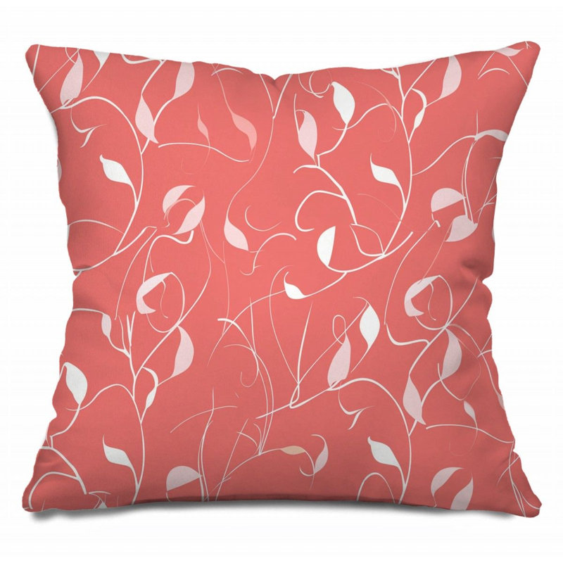 Coussin Floral, H 20 po x l 20 po