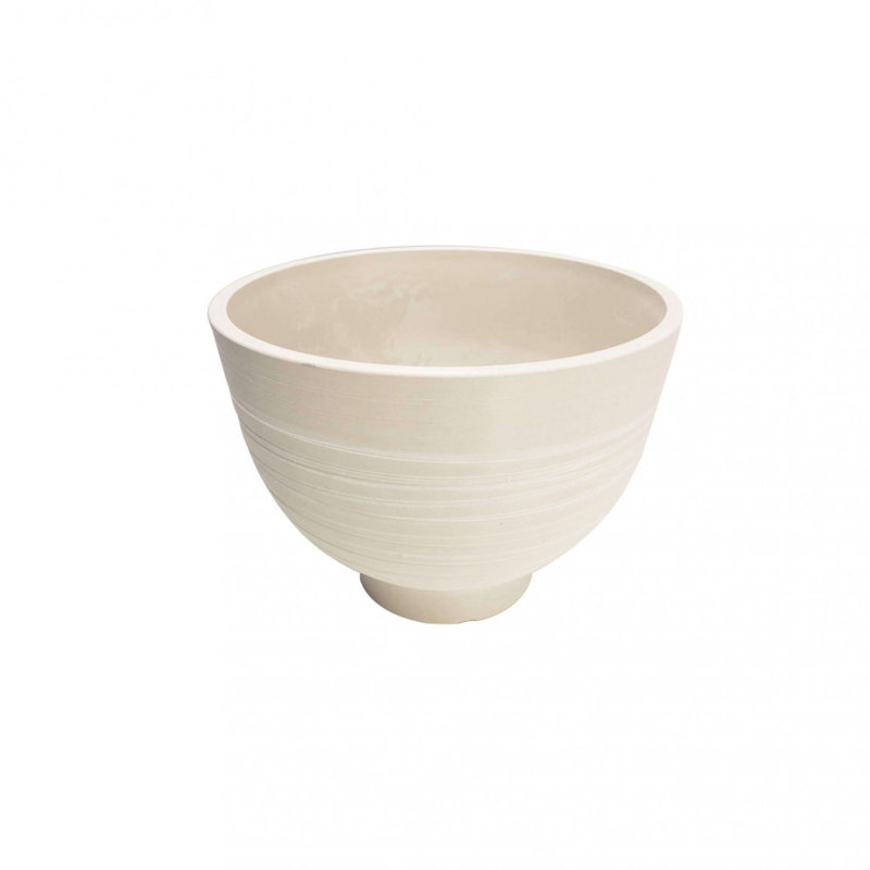 Keshana Floor Vase - Set of, 32cm H x 45cm W x 45cm D, White, 3 pieces