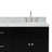 Abell 67'' Double Bathroom Vanity with Carrara Marble Top-93068112