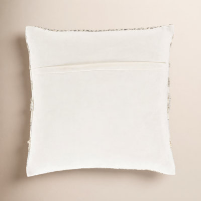 Venora Fringed Cotton Throw Pillow