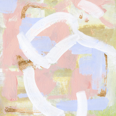 " Champagne Blush I " by Melissa Wang Painting Print
