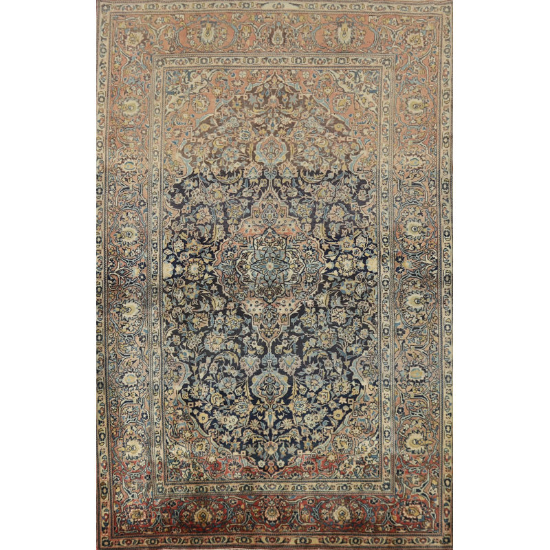 Tapis bleu 4 x 7