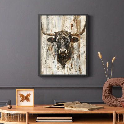 ANIMALS Series DVIII - Reproduction encadrée de qualité supérieure - Prêt à être accroché - Aucun clou requis