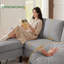 Juliani  Corduroy 3 Piece Living Room Set-749921976
