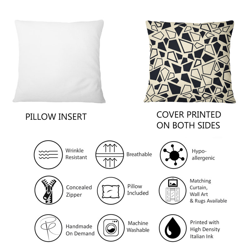 Geometric Throw Pillow