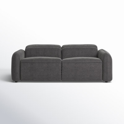 Pompeo 86'' Upholstered Reclining Sofa