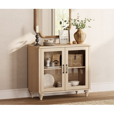 Buffet avec huche à bar Scarlett, armoire avec 2 portes