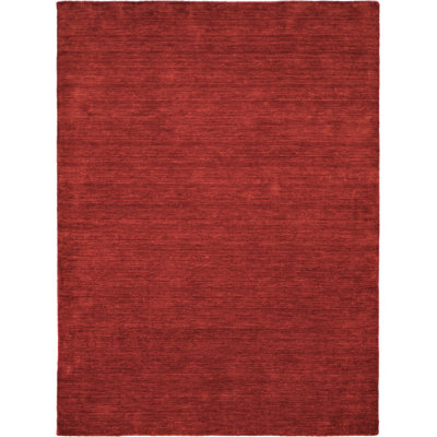 One-of-a-Kind 5'1" X 6'10" Wool Area Rug in Red