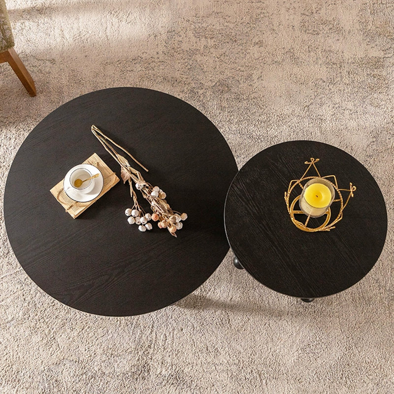 Ensemble de tables basses rondes Modern Modern