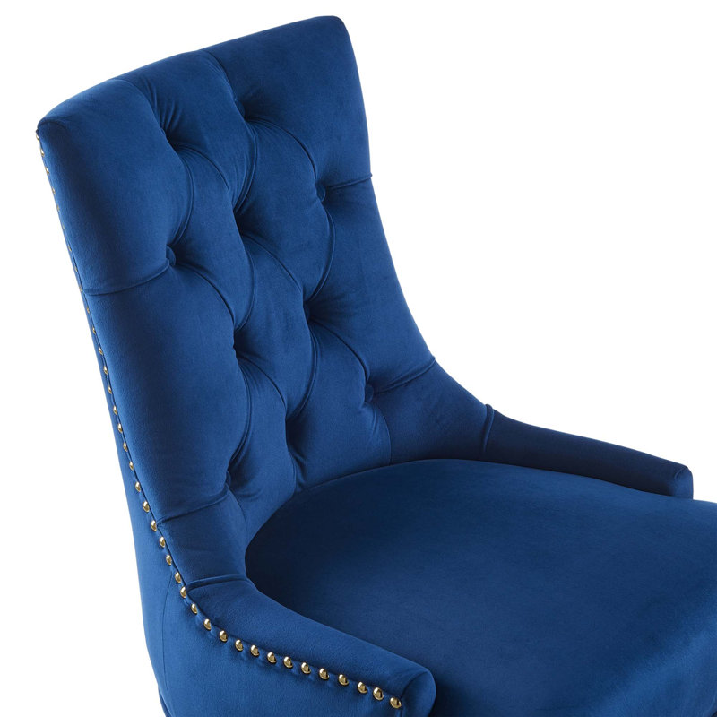 Chaise de bureau Regent, Marine, Doré