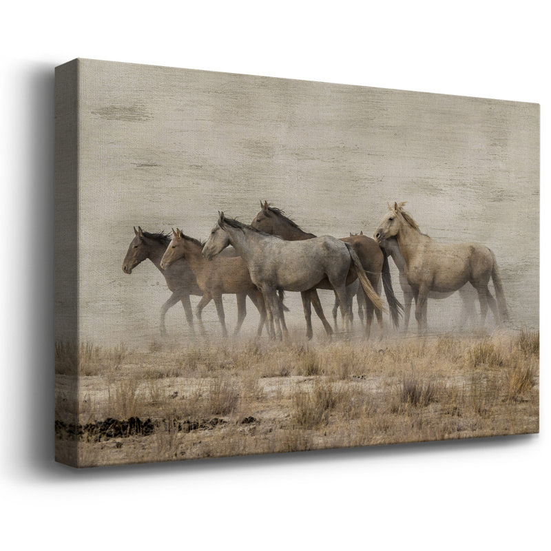 " Roaming Free ", 32" H x 48" W x 1" D