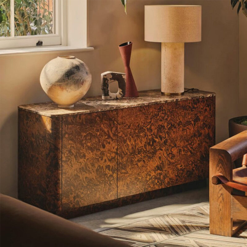 Retro-style  entryway  cabinet