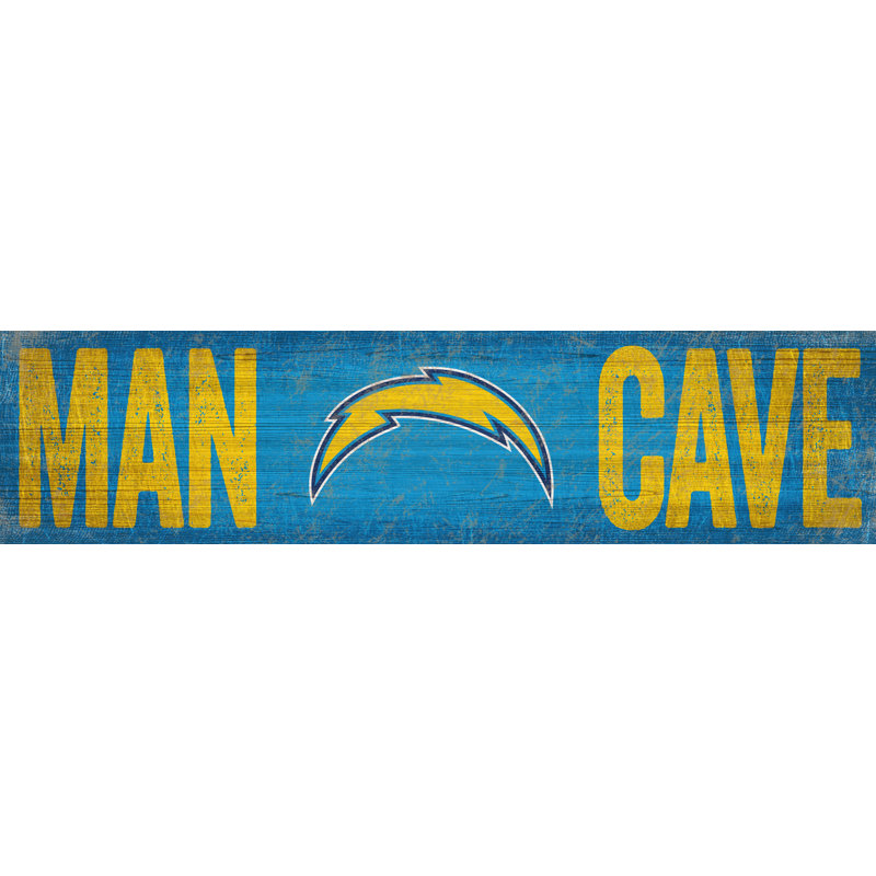 Wall Decor on Wood, San Diego Chargers