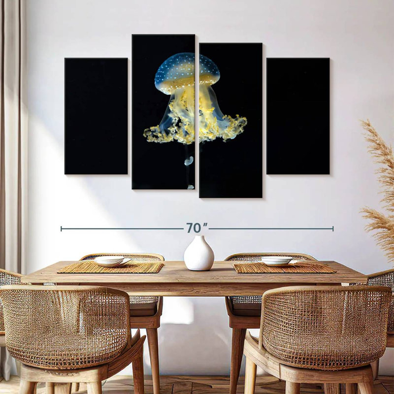 Brampt Abyssal Jellyfish, 42'' H x 68'' W